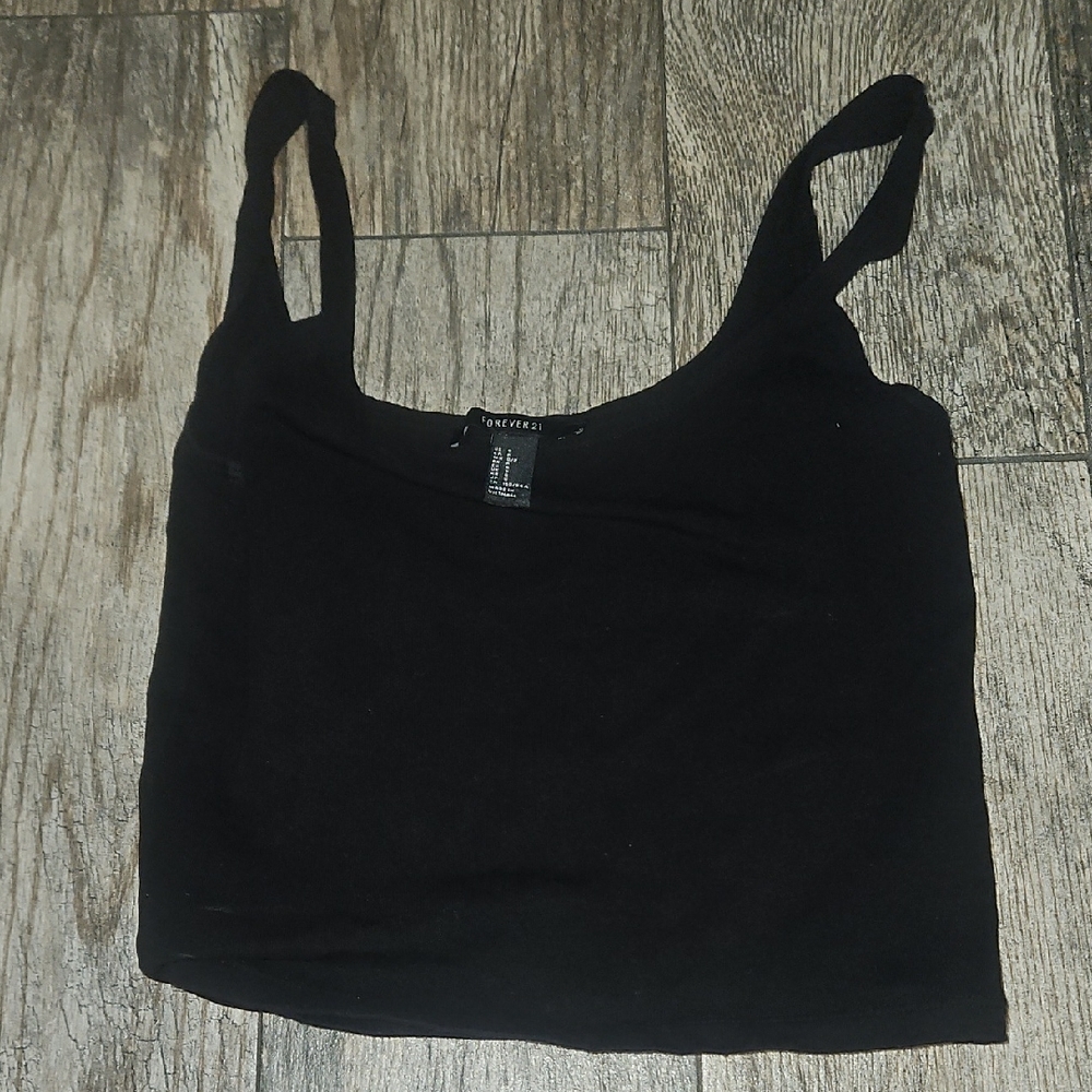 Forever 21 Classic Black Tank Top